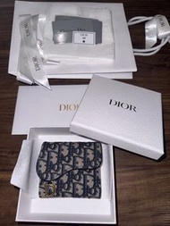 Dior saddle lotus 銀包