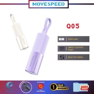 [B1F1] MOVESPEED Q05 Magnetic Power Bank 5000mAh Portable Mini Size, Lipstick Size