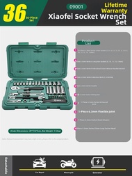 SATA | Auto Repair Tool Set Socket 36 Pieces