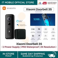 Xiaomi Smart Doorbell 3S | Remote monitoring | 5200mAh battery | 2K resolution | IP65 water resistan