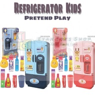 Mini Refrigerator Fridge Pretend Play Kitchen Playset Fridge Mini / Ais Coffin Toy Kanak Cooker Ais Cooker