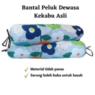 ADULT BOLSTER/ BANTAL PELUK DEWASA KEKABU ASLI + SARUNG/ SARUNG shj