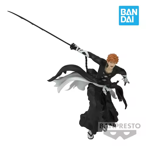 Original Banpresto Bleach Anime Figurines Vibration Stars Ichigo Kurosaki Action Figures Collectible