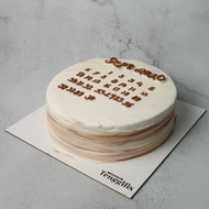 Korean Cake kue tart kue ulang tahun kalender