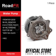 H&Q HQ-N138 Water Pump for NISSAN FRONTIER QD32 98-02, FRONTIER 2500/2700 TD25, TD27/T '87-98,
