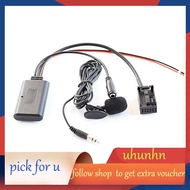Car Bluetooth 5.0 Aux Cable Microphone Handsfree Mobile Phone Free Calling Adapter for E60 E63 E87 E