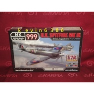Tokyo Metropolis-WALTERSONS MK 999 1/72 U.k. Spitfire IX Fire-Breathing Fighter (9)