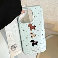 Double Dog Star Tattoo iphone case 171615Pro pro pro 14131211 Soft case