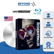 Rocketman Exclusive Steelbook [4K Ultra HD + Bluray]  Blu Ray Disc High Definition
