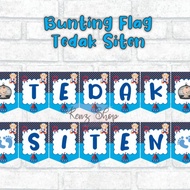 bunting flag / Banner Flag Tedak Siten (readystock)