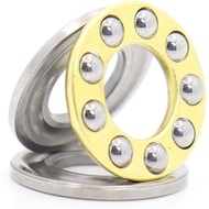 F8-16M Bearing 8x16x5mm ABEC-1 Miniature Thrust Axial Ball Bearings with Grooved Raceway F8 16M