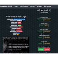 AIO modem V3.02  |  Software tanam VPN untuk Modem Huawei B310/B525/B529/B618
