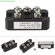 moonlightyaa MDS100A 3-Phase Diode Bridge Rectifier 100A Amp 1600V Bridge Rectifier Module