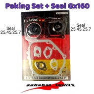 Paking Set GX160 + SEAL Gasket Set gx160 Paking Komplit Top Set Mesin Honda Gx 160 Gx200