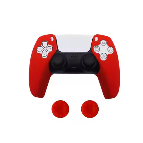 Anti-slip Silicone Cover Skin for Sony PlayStation DualSense 5 PS5 Controller Case Thumb Stick Grip 