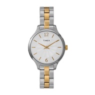 Timex TW2W98100 PEYTON 32M TWO TONE Stainless Steel Bracelet Watch  นาฬิกา นาฬิกาข้อมือ นาฬิกาข้อมือ
