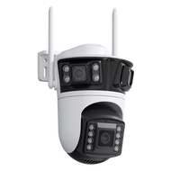 Hamrol Kamera Pelacak PTZ 4K 8MP Dual Lens WIFI Outdoor Tahan Air IP66 Deteksi Hidup Audio Dua Arah