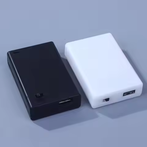 7.5*5*2cm Black/White 3AA 4.5V Battery Box AA Battery Case AA Battery Holder With Switch AA Box 4.5V