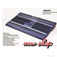 Siap Kirim Mixer Audio Ashley Hero 24 Channel 24 Mono Original Ashley