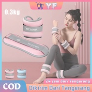 TEZEVIA 2Pcs 0.3KG Silicone Ankle And Wrist Weight Barbell Hand Weights Hand Weights Hand Weights