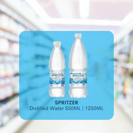 SPRITZER Distilled Water 550ML | 1250ML