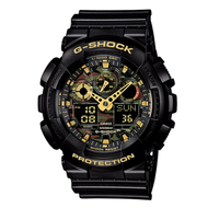 CASIO 手錶 G-SHOCK BASIC 迷彩錶盤系列 GA-100CF-1A9JF