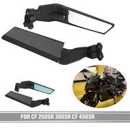 1 pair For CF 250SR 300SR CF 450SR 2022 2023 2024 2025 Motorcycle Mirrors Modified Wind Wing Adjusta