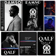Rapper D-damso Qalf  Painting Calligraphy Canvas Posters Wallart for Living Room Painting Decoration