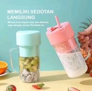 Mason Juicer Blender Glass Portabel 340ml Blender Unik Juicer Mini