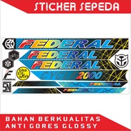 BICYCLE STICKER - FEDERAL BICYCLE STICKER SET - 15 - SAHILA STICKER