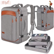 LILY Travel Backpack,  Shoe Pouch Travel Luggage Bagpack, Fashion 50L Large Waterproof Expandable Ca