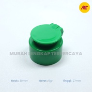 HIJAU GREEN MUSHROOM FLIPTOP CAP NECK 30 MAMA LEMON GREEN BOTTLE CAP