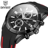 DIVEST Top Brand Men's Luxury Trend Watch Fashion Casual Business Quar