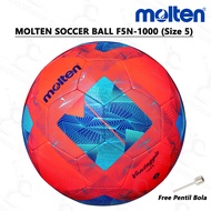 Soccer Ball Molten F5N1000 Soccer Ball (Red-Blue) Original - Molten F5N1000 Red-Blue Soccer Ball