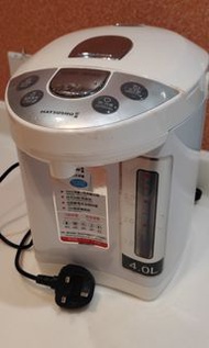 松井牌MAT-MT0401型號，4公升電熱水煲