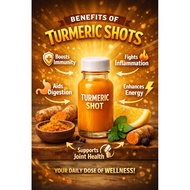 BONDA Turmeric Shot / Ginger Shot / Lemongrass Shot (120ml)