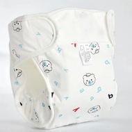 Waterproof Washable Diaper S M L for Babies 0 to 18 Months W ith Buckles, Leakproof Reusable Diaper 