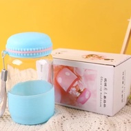 Macaron Glass Drinking Bottle + Rubber + Rope 300ml / Infused Filter B79-4 | Macaron Glass Bottle B7