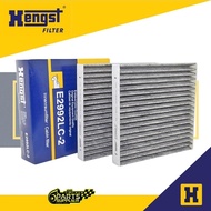 Hengst E2992LC-2 BMW X3 F25, X6 F26 carbon air conditioner air filter - Genuine