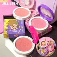 JILL LEEN Blush 腮红蜡笔小新联名柔雾单色腮红哑光 Monochrome Matte Natural Brightening Makeup Natural Blush