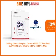 ZEELOT PIshield SAPPHIRE Camera Tempered Glass Screen Protector for iP 14 Pro | 14 Pro Max