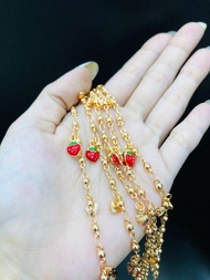 Gelang Anak Perempuan Bangle Bracelet Lapis Emas 18k Anti Karat