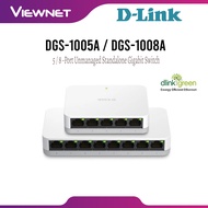 D-Link DGS-1005A / DGS-1008A Gigabit Unmanaged Desktop Switch