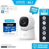 Eufy Security Indoor Cam C220 2K resolution Smart Security Camera With 360 Coverage, Human Detection