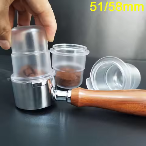 51/58mm Coffee Dosing Cup for 51/58mm Espresso Portafilters Concentrated Extraction 120ml Coffee Pow