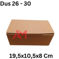 CARDBOARD SHOE BOX 19.5x10.5x8 cm Brown 26 - 30