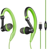mucro Headphone WireType-C Plug in-Ear Sport Earhook Earbuds Over Ear Wired Wired Stereo Headphones