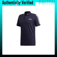 Adidas 3 Stripes Outlets Polo Shirt Mens Legend Ink EJ0925