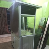 etalase makanan aluminium - etalase warung kuliner / es