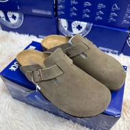 Bochunqiu brand slip-on slippers, the same style for men and women, genuine clogs with closed toe, c